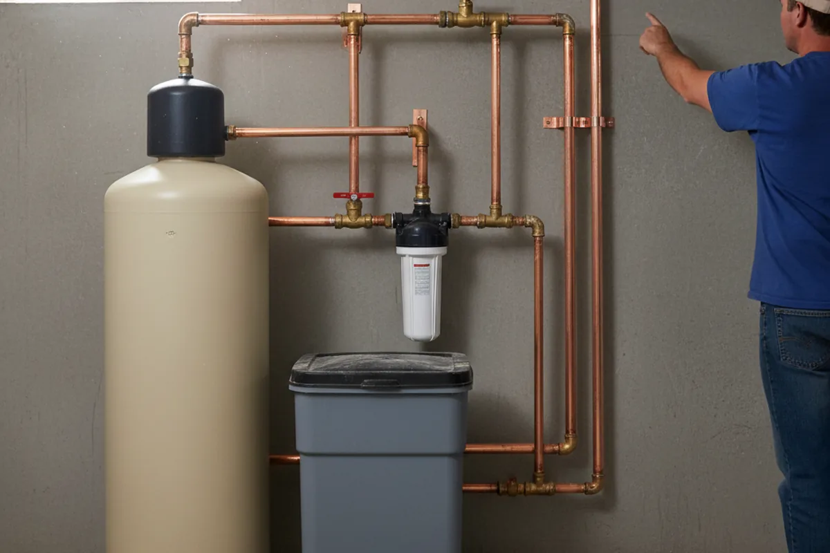 Whole-house water treatment system installed in Estell Manor